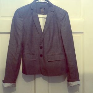 Ann Taylor Denim Blazer